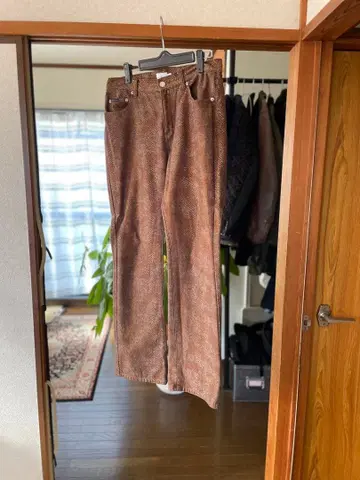 Calvin Klein jeans 칼반 클라인 플레어 데님 패턴