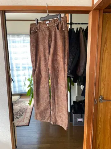 Calvin Klein jeans 칼반 클라인 플레어 데님 패턴