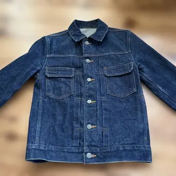 A.P.C. 다크 데님 자켓 XXS