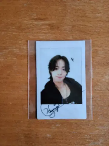 Hi-Fi Unicorn 하파유 현유 친필 사인 폴라로이드