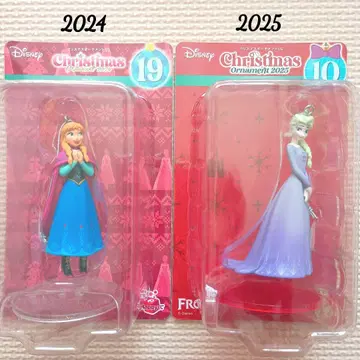 해피 복권 안나와 엘사 크리스마스 오너먼트 세트