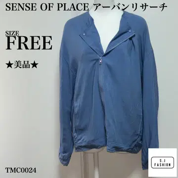 SENSE OF PLACE 어반 리서치 자켓 F 블루