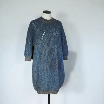 SARTORIA VIGNA 키드모헤어&실크 니트 원피스 이탈리아제