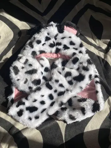 디즈니 101마리 강아지 머플러 팬캡