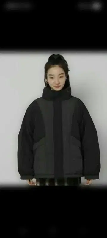 niko and - 블랙 다운 자켓