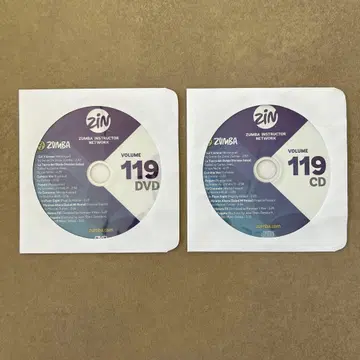 Zumba 인스트럭터 DVD CD 볼륨 119