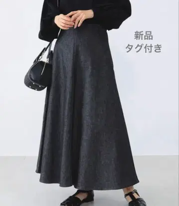 새상품 woadblue 정가 29,700엔 빔즈 롱 스커트