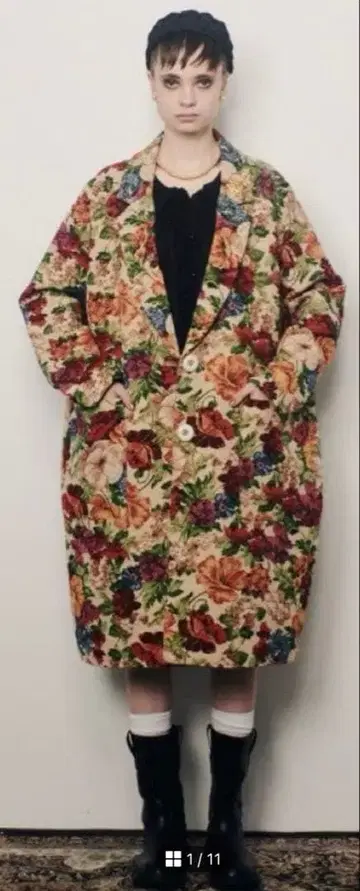 [택 포함 새상품] manana suerte 고블랑 체스터 코트 베이지