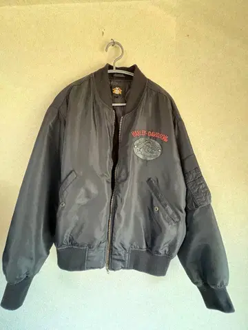 Harley-Davidson MA-1 자켓 블랙