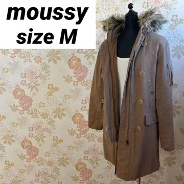 moussy 모즈 코트 M 퍼 포함