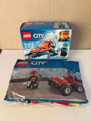 LEGO City 60190 스노우모빌 세트
