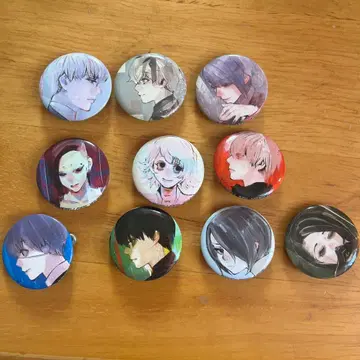 도쿄 구울 여름 코믹 핀 배지 컴플리트 세트