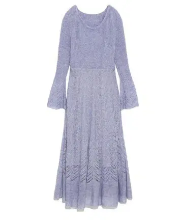 Lily Brown 시스루 니트 원피스