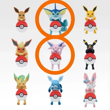 [포켓몬] 제일복권 F상 [에브이&샤미드 세트]