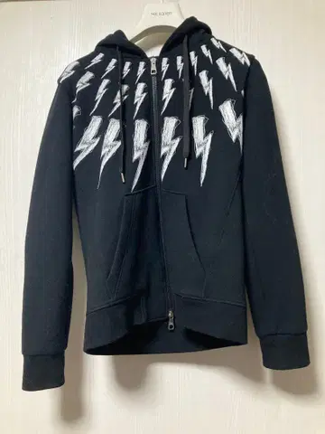 Neil Barrett 번개 썬더볼트 후드티 닐바렛 xs