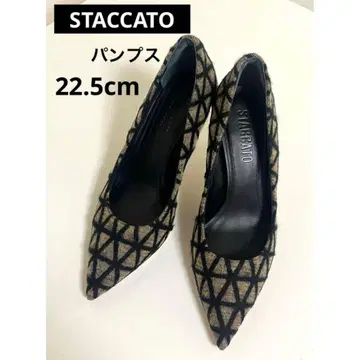 STACCATO 스타카토라 샤도 핀힐 펌프스 22.5cm
