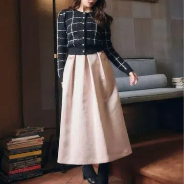 Herlipto Shine Satin Volume Long Skirt