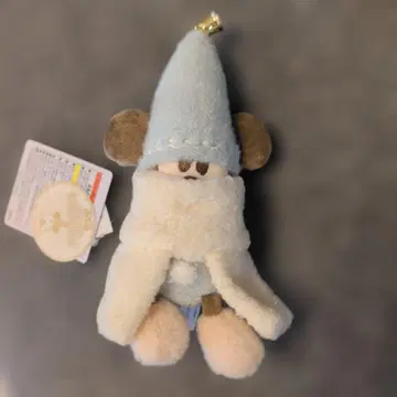 리루린린 인형 배지 스카이블루