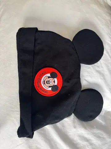 미키마우스 귀달린 모자 블랙