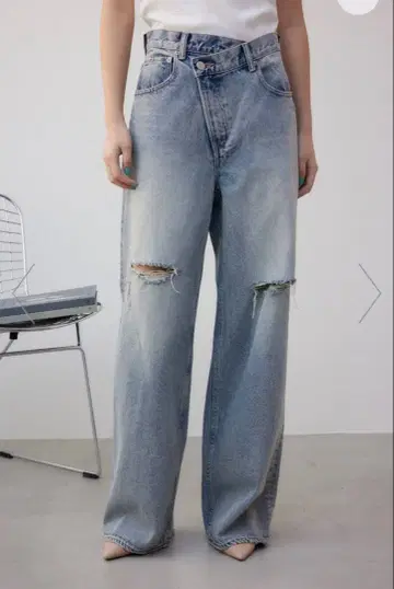 AZUL DENIM 데미지 랩 데님 / AZUL by MOUSSY