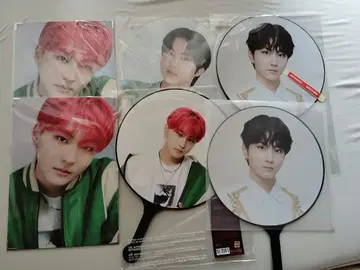 ENHYPEN 정원 부채 세트