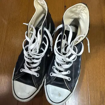 ALL STAR 가죽 90s USA 제조 26.5cm 박스 있음