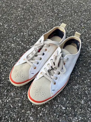 폴스미스 스니커즈 가죽 화이트