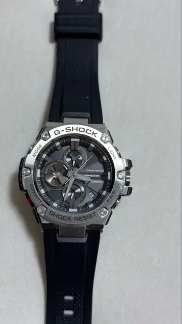 G-SHOCK 아날로그 디지털 시계 블랙