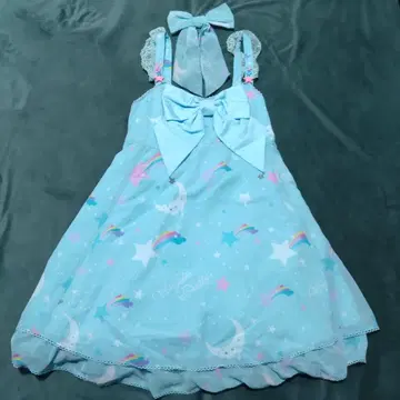 Angelic Pretty DreamSky JSK + 클립 새상품급