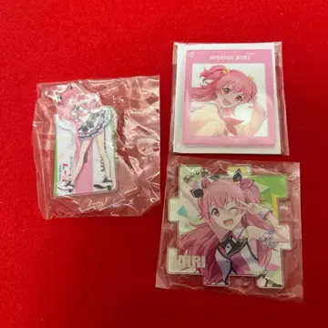 프로세카 모모이 아이리 아크릴 스탠드 아크릴 키링 3개 세트