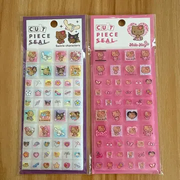 타일씰 산리오 키티 2장 세트