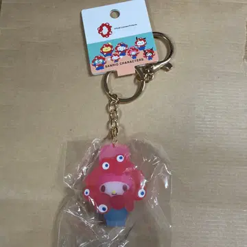 산리오 미야쿠미야쿠 변신 입체 마스코트 클리어 키링 마이멜로디