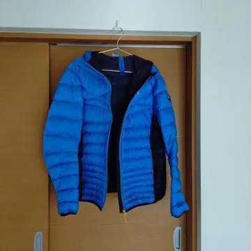 PUMA 다운 자켓 XL 파랑 블랙