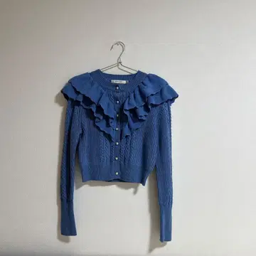 마우지 프릴 가디건