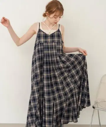 hinari 코튼 볼륨 원피스