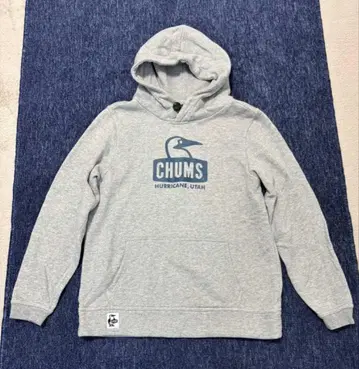 CHUMS 후드티 속기모 그레이 여성용 L