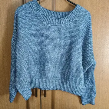 NATURAL VINTAGE GOA 블루 계열 니트