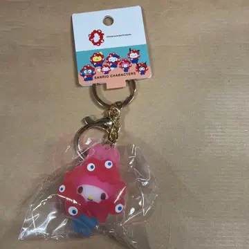 산리오 미야쿠미야쿠 변신 입체 마스코트 클리어 키링 마이멜로디