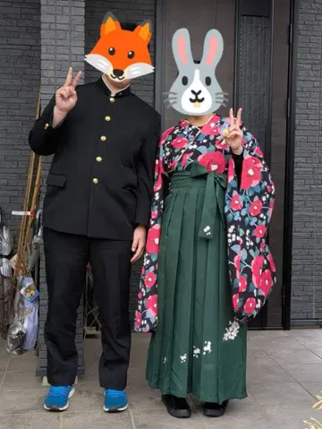 졸업식에 캐서린코티지 여아 하카마 160cm