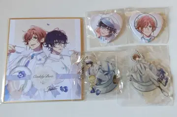 하이카라 사쿠무라 켄 난고 히사시 아크릴 스탠드 캔뱃지 색지