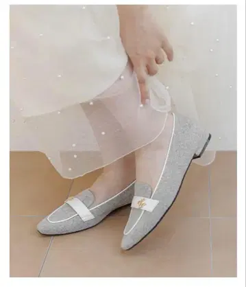 RANDA 모노그램 파츠 클래시컬 로퍼