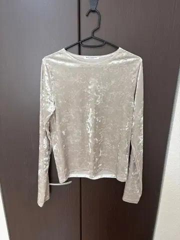 BEAUTY&YOUTH 벨로아 긴팔 상의