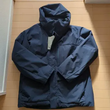 미사용 3XL 유니클로 하이브리드 다운 후드티