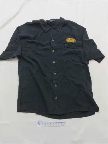 포트 오소리티 시그니처 반팔 셔츠 블랙 계열 남성용 M