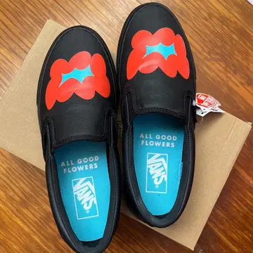 VANS ALL GOOD FLOWERS 슬립온 스니커즈 EU 40