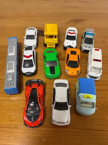 미니카 12대 세트 토미카