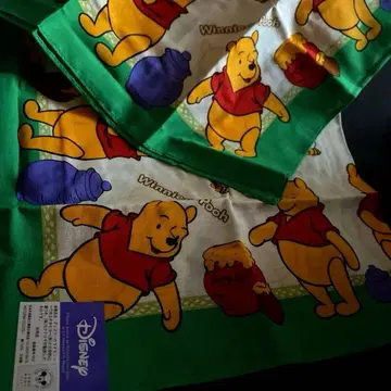 [ 미사용 새상품 ] 레트로 푸우 반다나 손수건