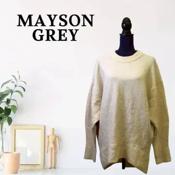 zG571 [ L ] MAYSON GREY 드롭 숄더 니트 크루넥