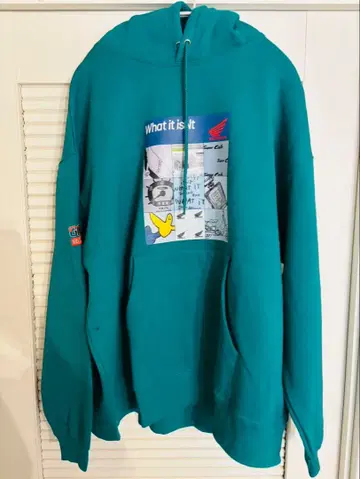 HONDA x GONZ 후드티 XL 터콰이즈 미사용 새상품