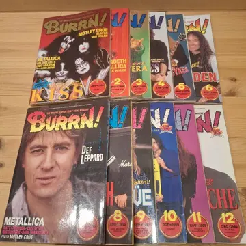 BURRN! 1999년 12월호 묶음